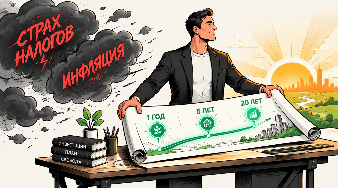Постановка финансовых целей и управление тревогами