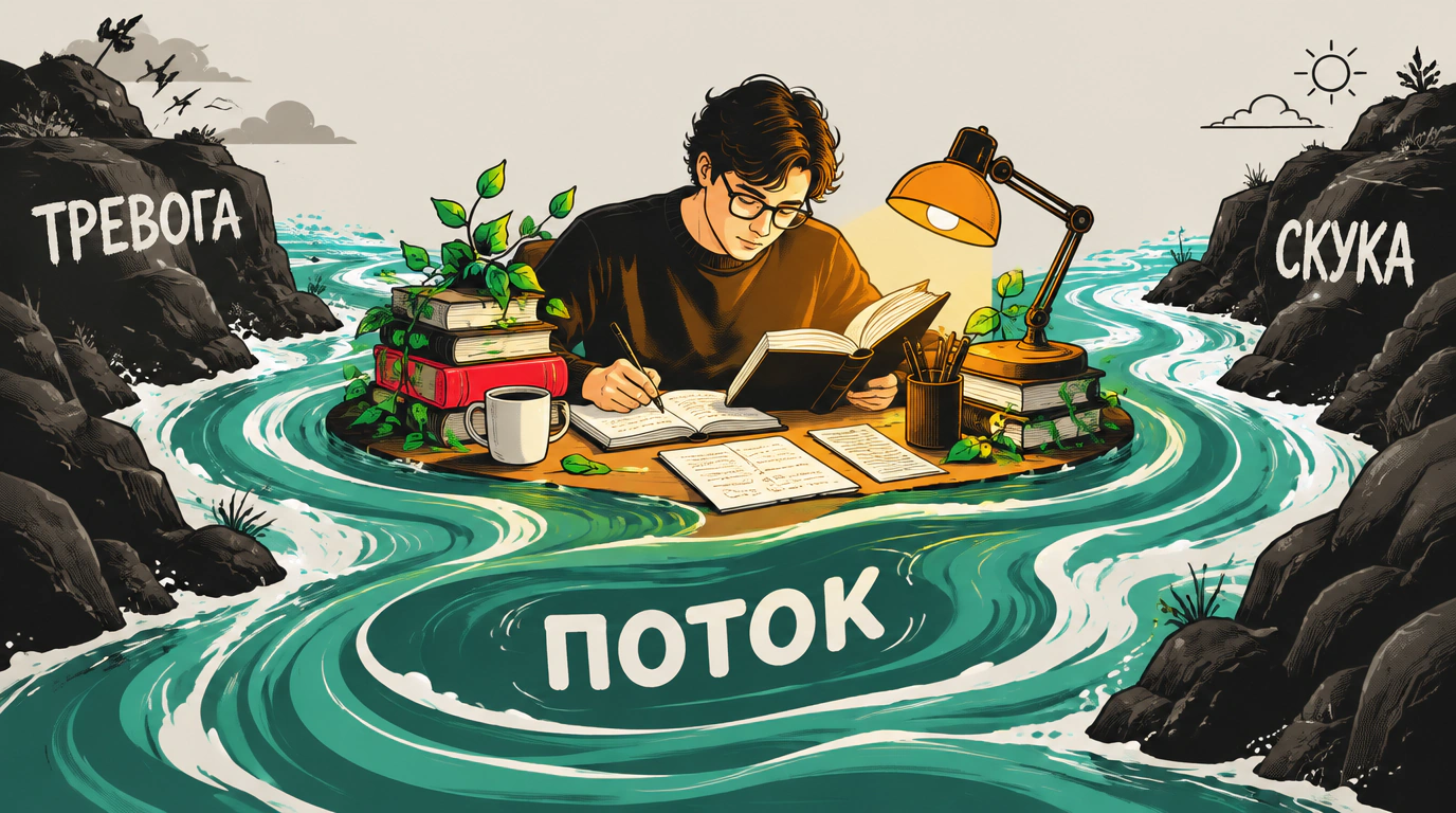 Состояние потока и радость познания
