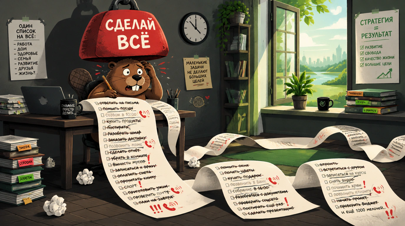 Почему традиционный список дел ведет к выгоранию