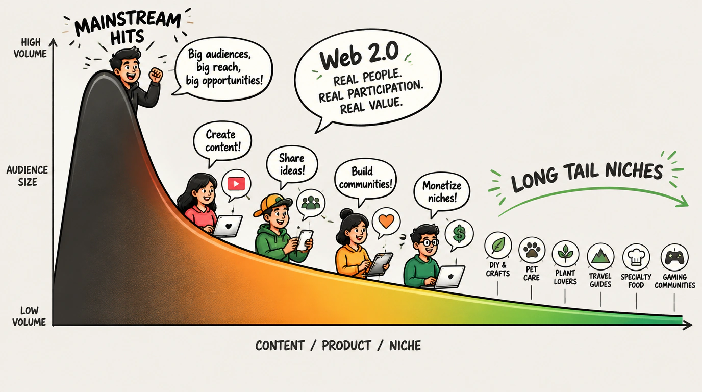Принципы Web 2.0 и стратегия длинного хвоста