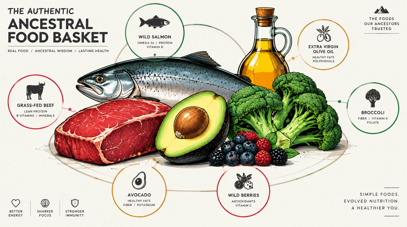 Продуктовая корзина палеорациона