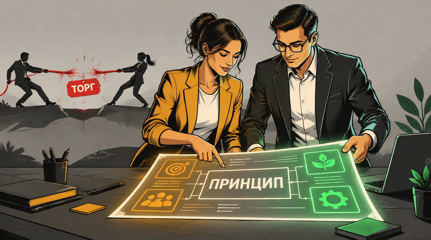 Отказ от позиционного торга: принципиальная модель