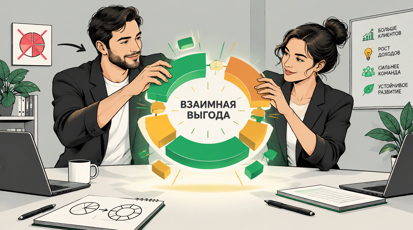 Взаимная выгода: генерация решений и объективные критерии