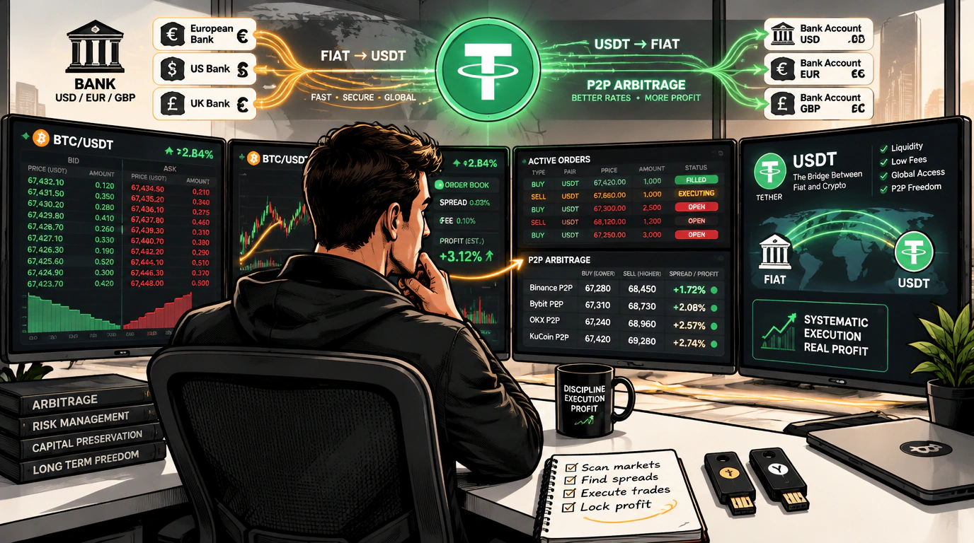 Введение в P2P-арбитраж и биржевая инфраструктура