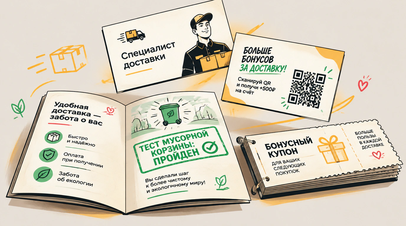 Продающие артефакты: визитки, автоподпись и рекламные материалы