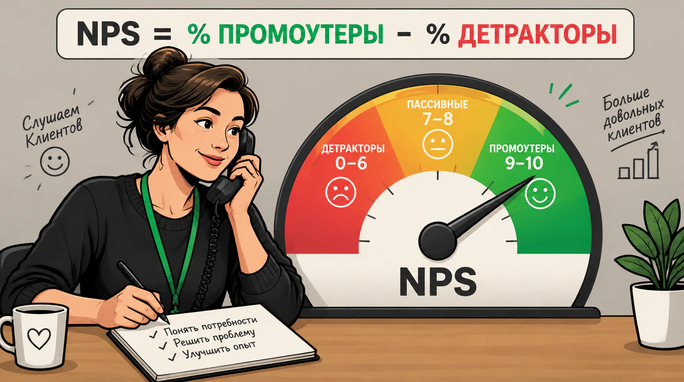 Измерение и управление лояльностью: системы NPS и eNPS