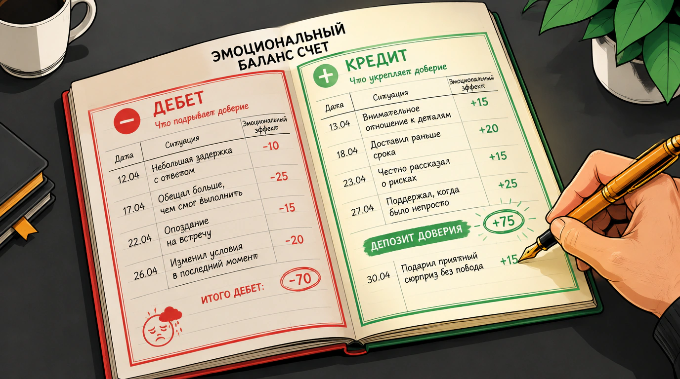 Бухгалтерия отношений и управление ожиданиями