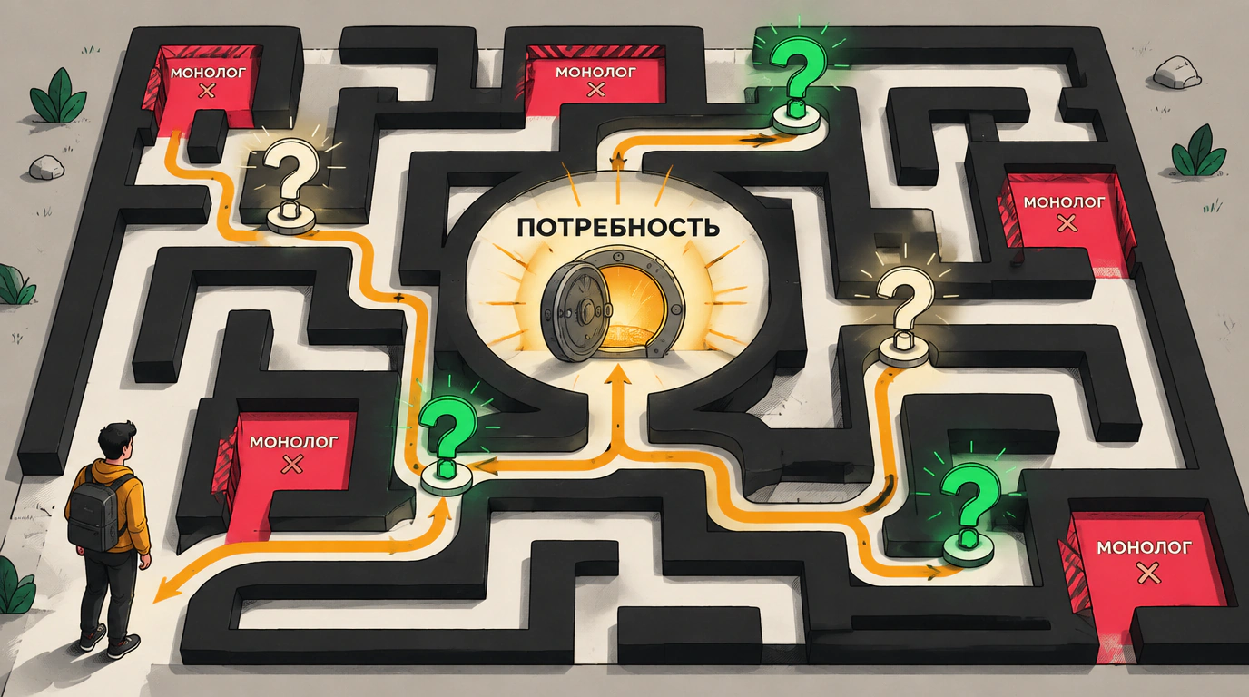 Выявление потребностей и управление диалогом