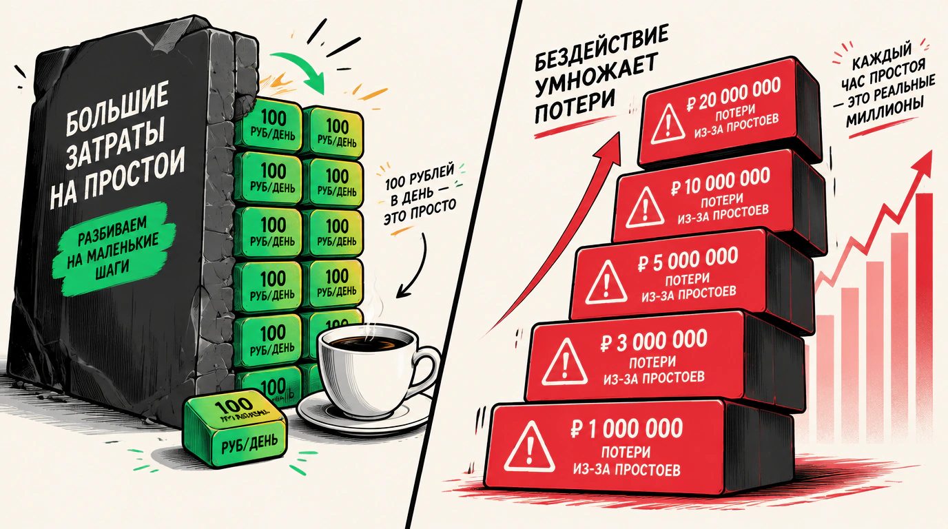Дробление и масштабирование цены: принцип разбития и сопоставление затрат