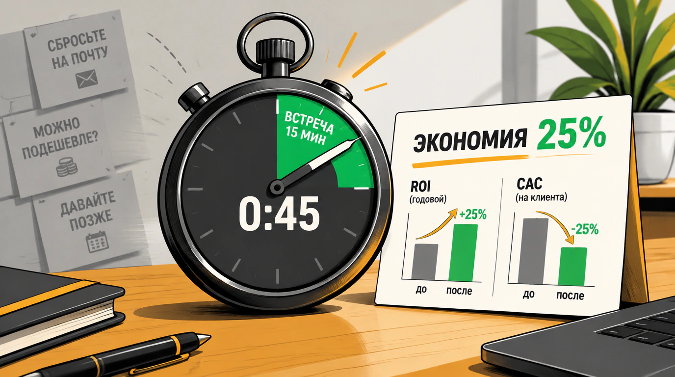 Телефонные переговоры с ЛПР: продажа встречи и нейтрализация отговорок