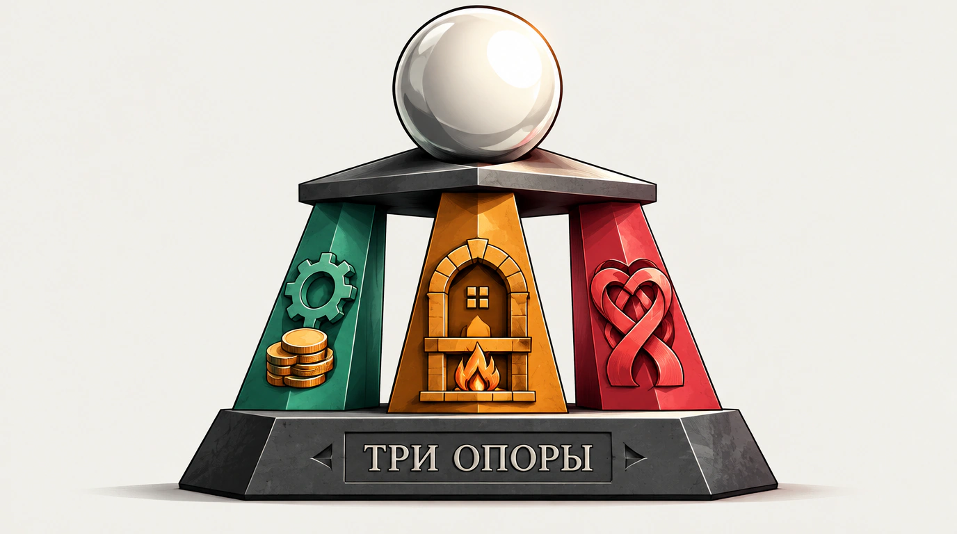 Три опоры социальной жизни