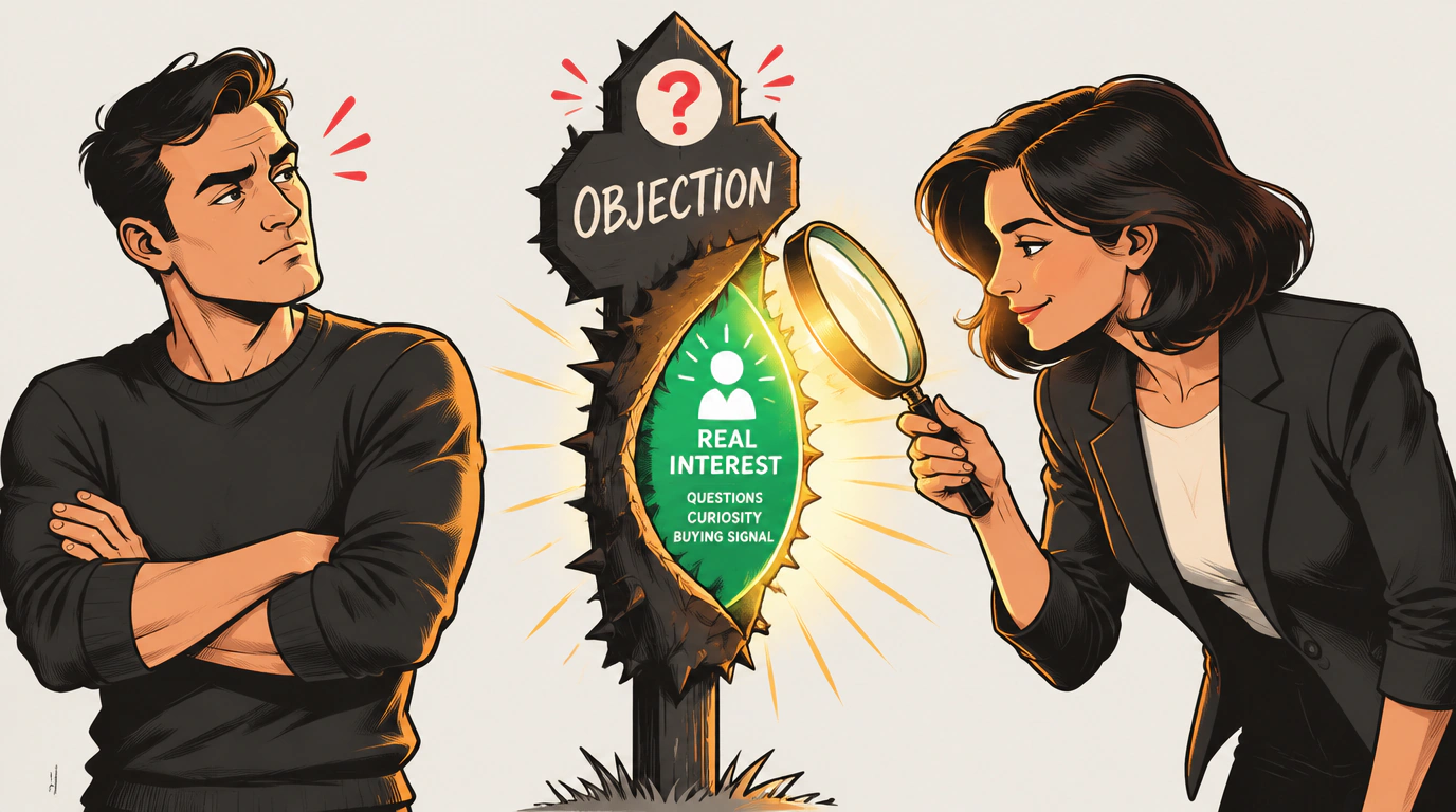 Природа возражений: индикатор интереса покупателя