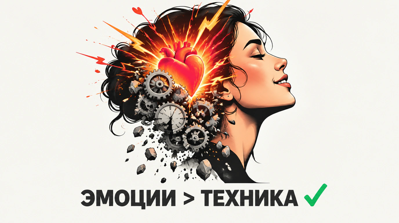 Секс в голове: почему эмоции и мышление важнее техники