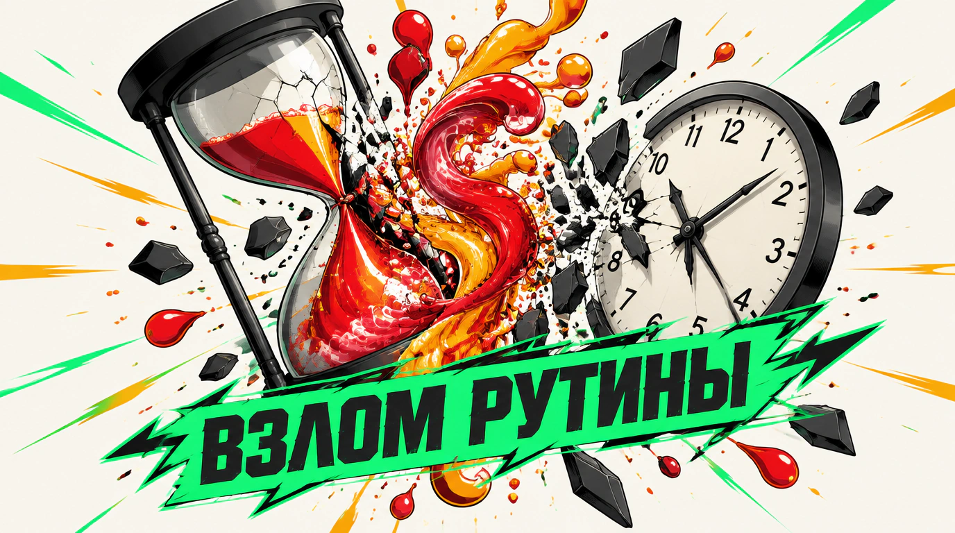 Адреналин и кровяной коктейль: взлом рутины