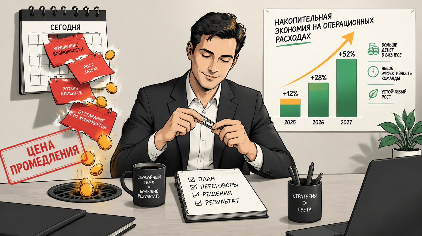 Игра временем: растягивание эффекта и темп переговоров