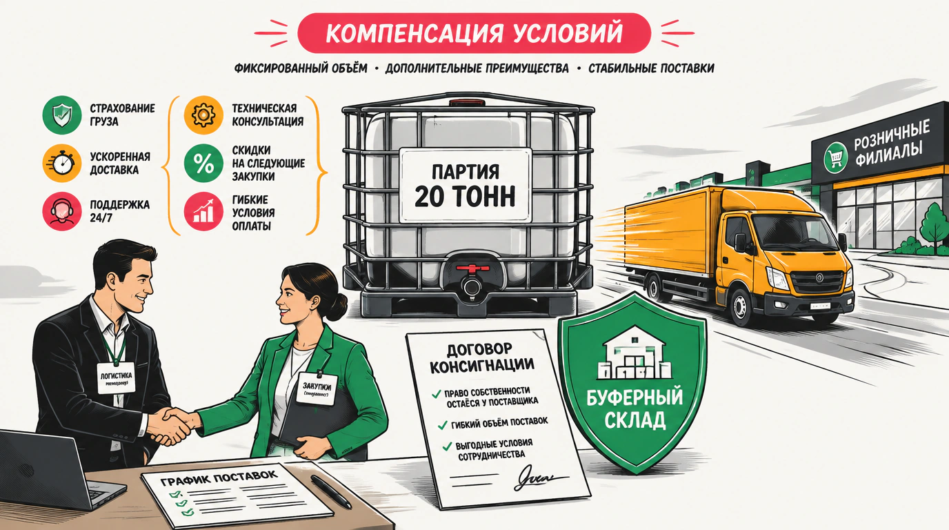 Тактика модификации условий и компенсационные пакеты