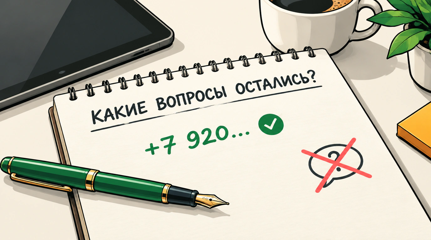 Точные вопросы вместо открытых тупиков
