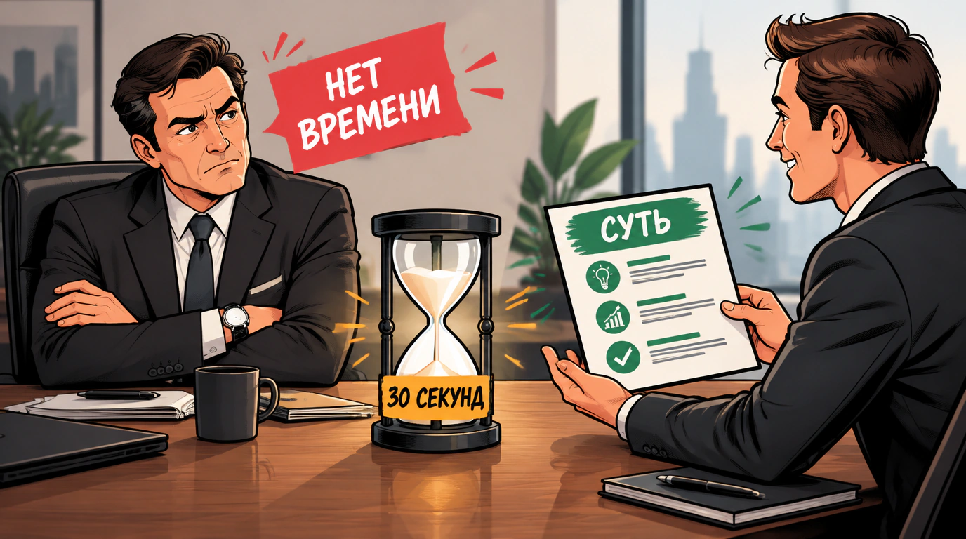 Снятие стартовой настороженности: «Вы хотите мне продать» и «Нет времени»
