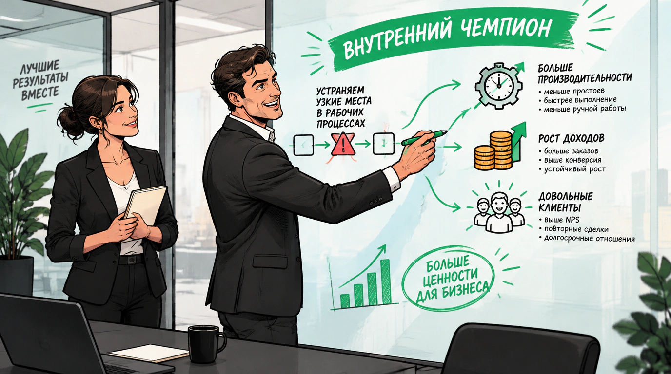 Направляющие вопросы: передача инициативы и ценность решения