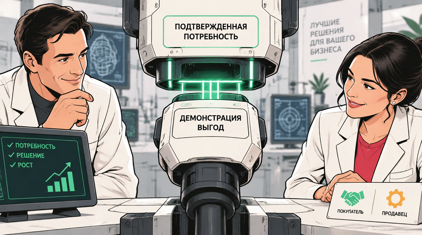 Алгоритм демонстрации решения под явные потребности