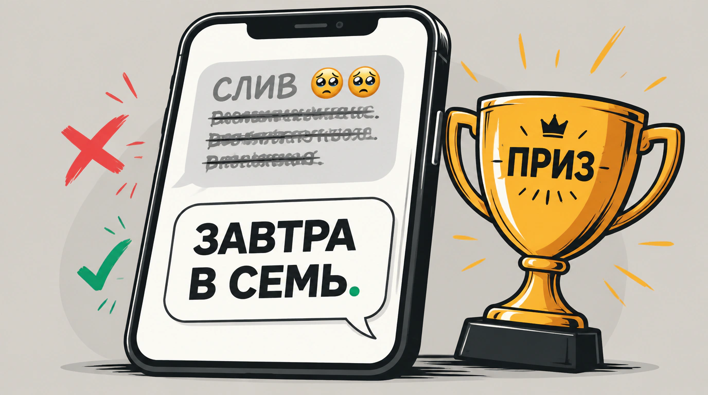 Трансформация СМС и удержание призовости