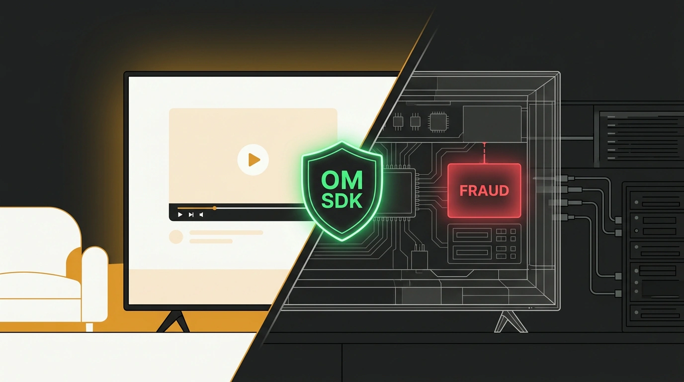 Концептуальная рентген-схема телевизора Smart TV: разделение семейного экрана и серверного фрода