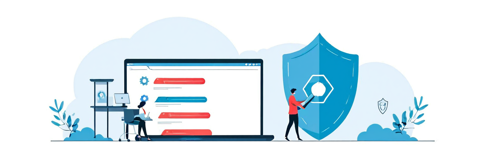 Иллюстрация к статье о брокере секретов HASP для AI-агентов
