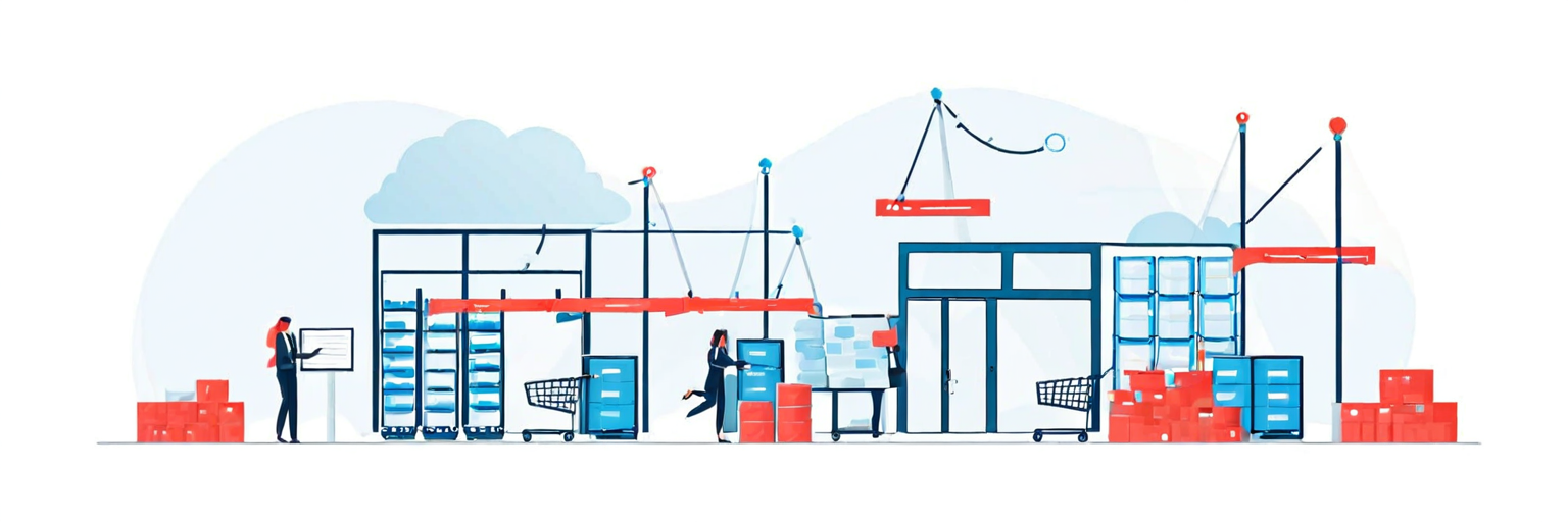 Иллюстрация к статье о платформе KIBO AI для e-commerce