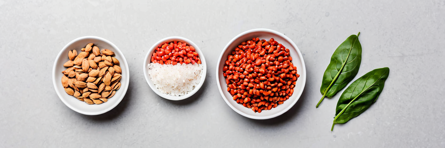 Растительные продукты, бобовые, тофу и йодированная соль