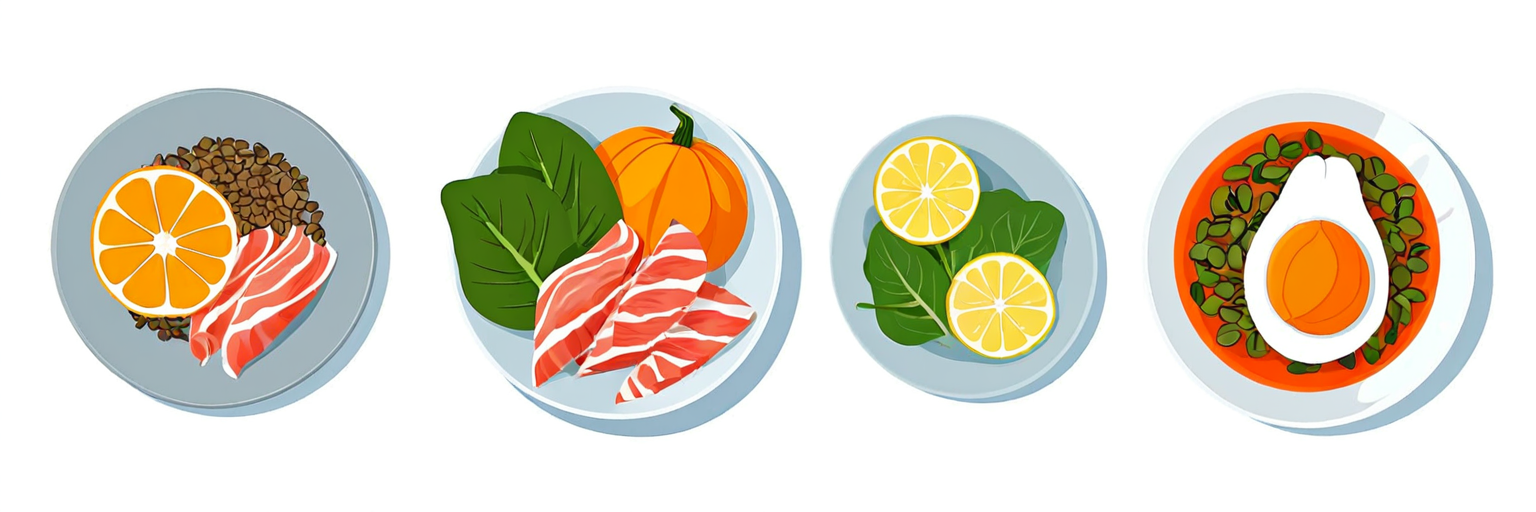 Продукты с высоким содержанием железа и факторы его усвоения